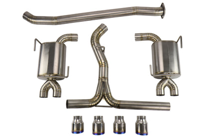 COB515140 Cobb Tuning Titanium Cat Back Exhaust System - 2015+ WRX / STI,