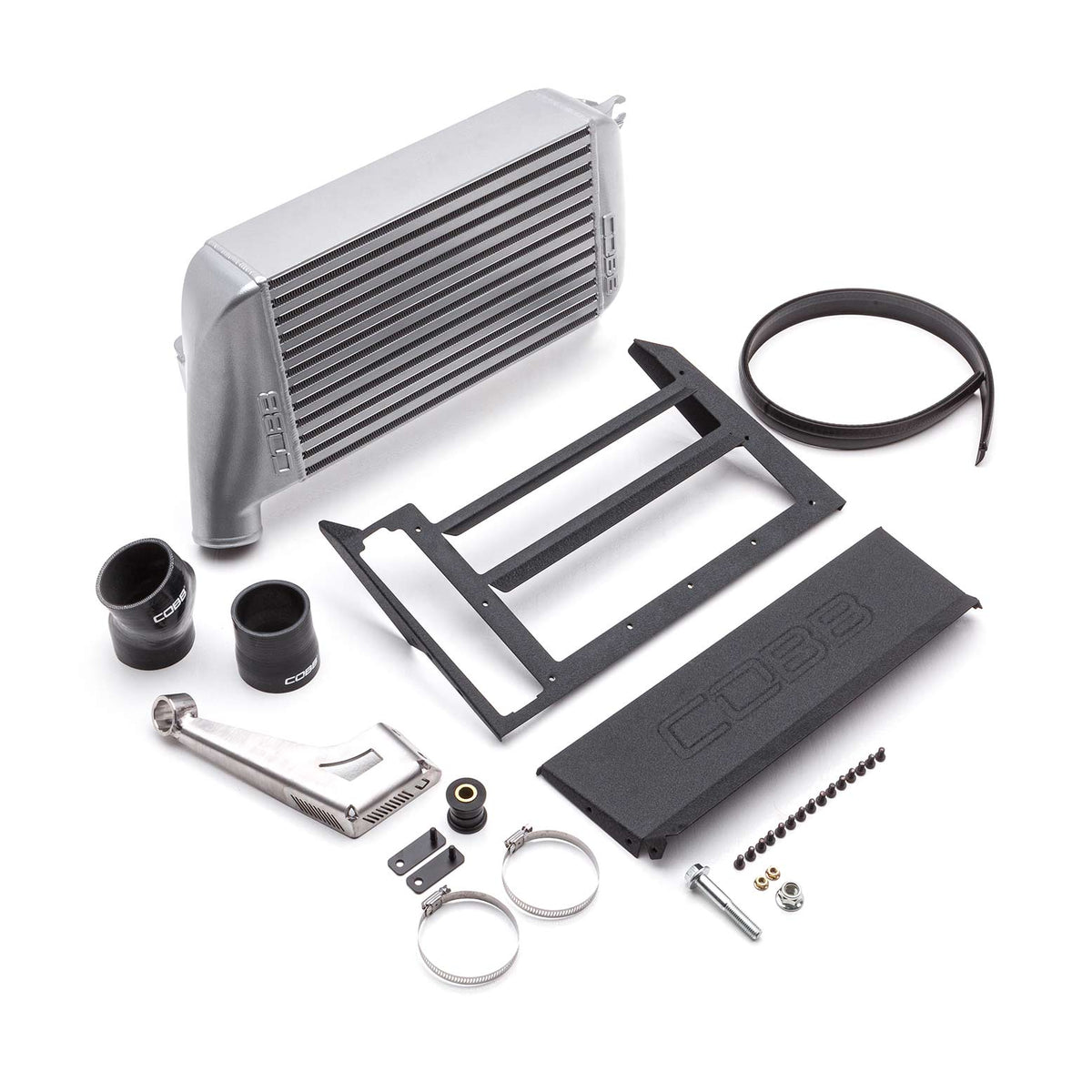 COBB42405-SL COBB Tuning Top Mount Intercooler Kit Silver - Subaru WRX 2015-2021 | B42405-SL,