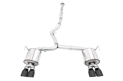 AWE3015-43108 AWE Touring Edition Exhaust Diamond Black Quad Tips (102mm) - 2015+ STI,