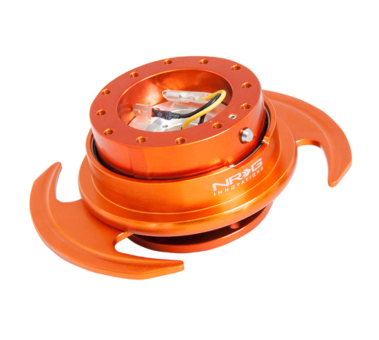 NRGSRK-650OR NRG Generation 3 Quick Release Steering Wheel Adaptor : Orange Body / Orange Ring (SRK-650OR),