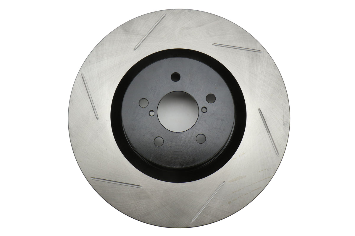Stoptech Slotted Front Right Rotor Single - 2004 Subaru STI
