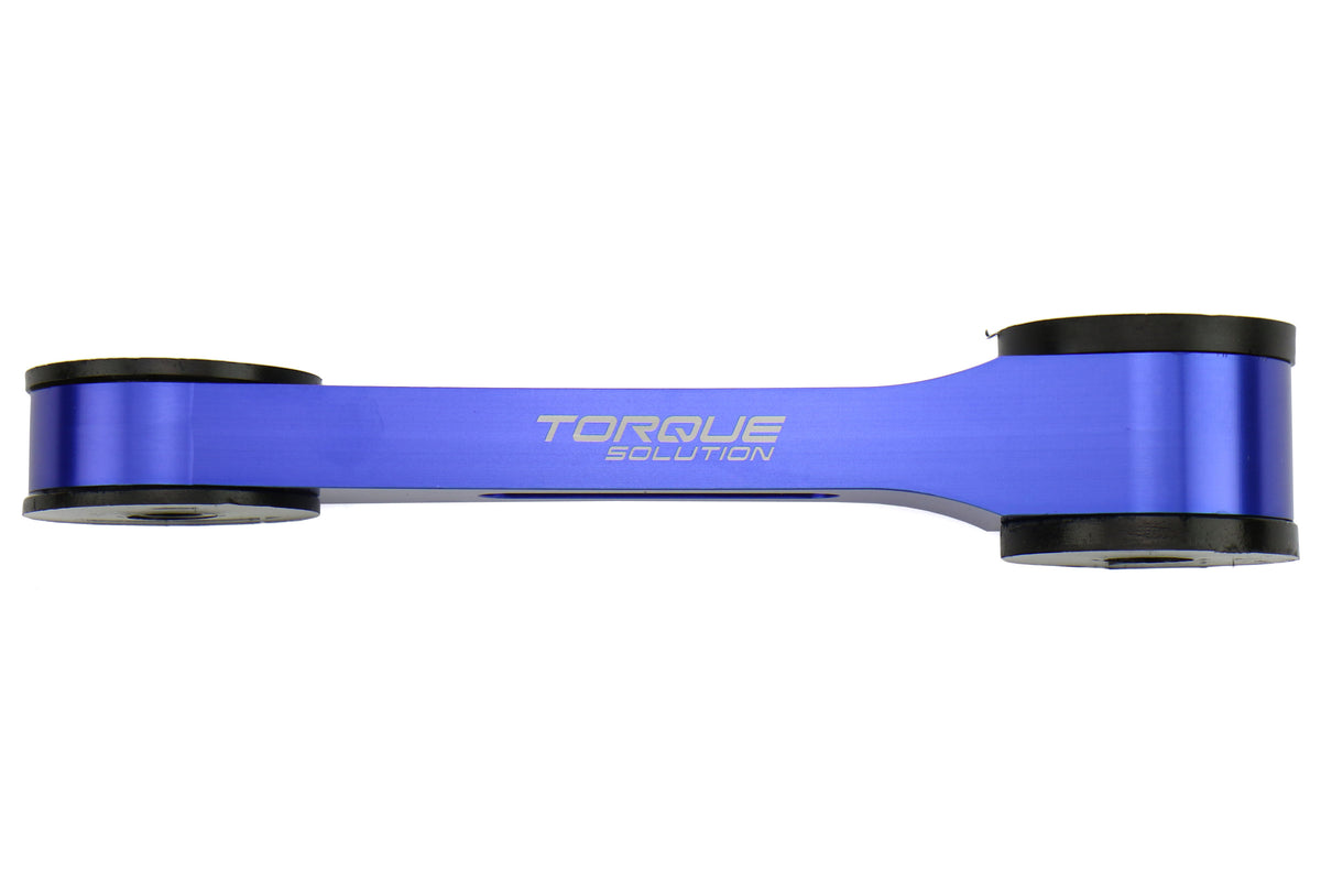 TQSTS-SU-011BU Torque Solution Billet Aluminum Pitch Stop Mount - 2015+ WRX / 2015+ STI / 2014+ Forester-Blue,