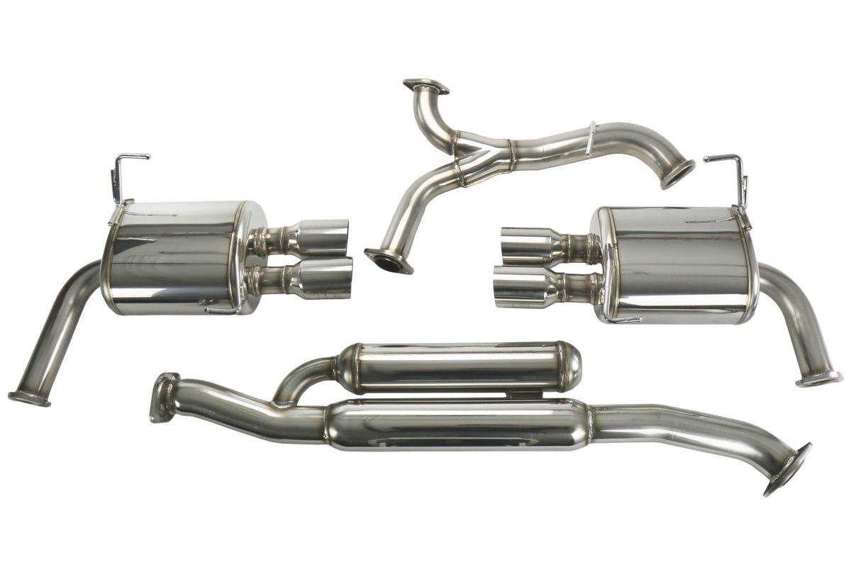 HKS31021-BF001 HKS Legamax Premium Cat Back Exhaust System - 2015+ WRX / 2015+ STI,