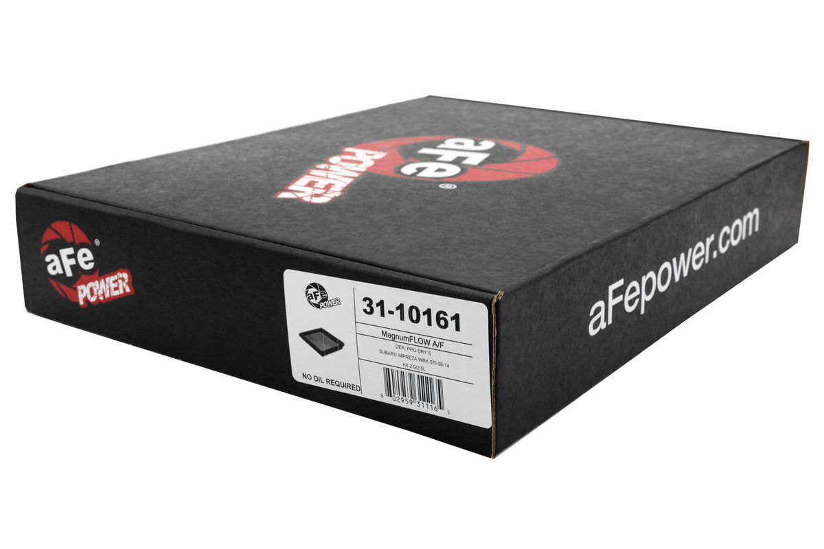 AFE31-10161 aFe Power Panel Air Filter (dry) - 2015+ WRX / 2015+ STI / 2014+ Forester / 2013+ Crosstrek,