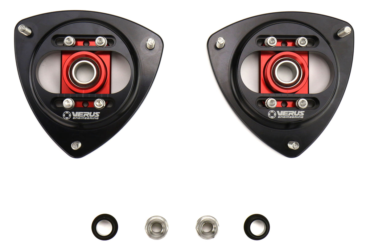 VERA0019A-RED Velox / FT86SF Camber Plates by Velox - 2013+ FT86-Red,