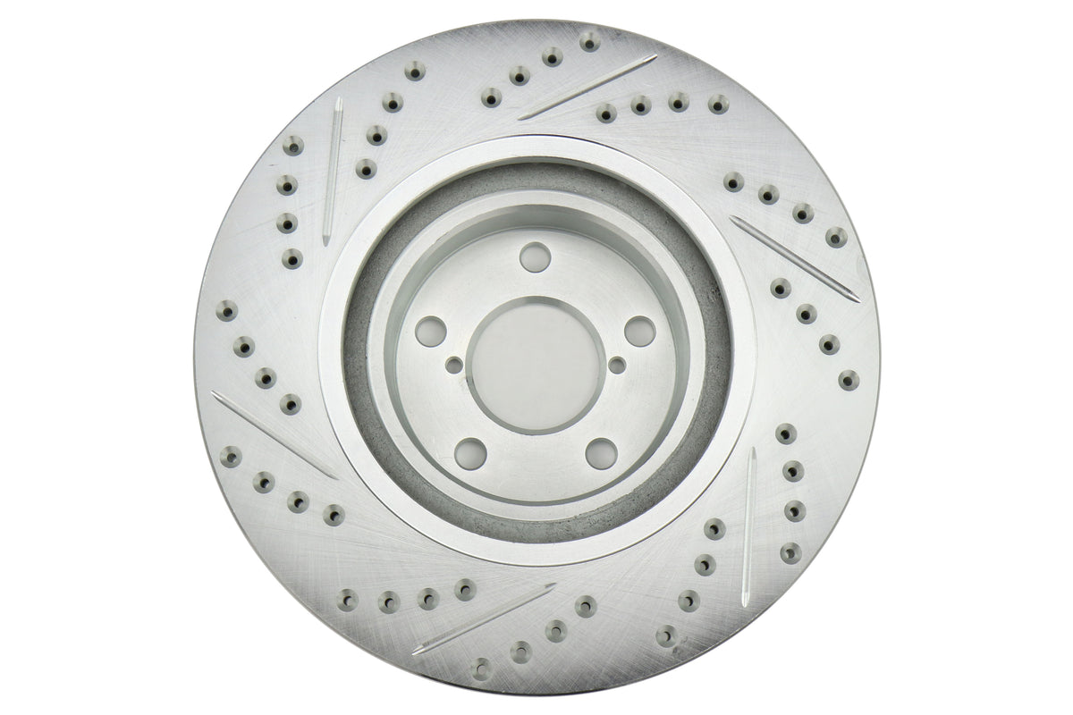 Stoptech C-Tek Sport Drilled and Slotted Rotor Single Front Left Subaru Models (inc. 2009-2014 WRX)