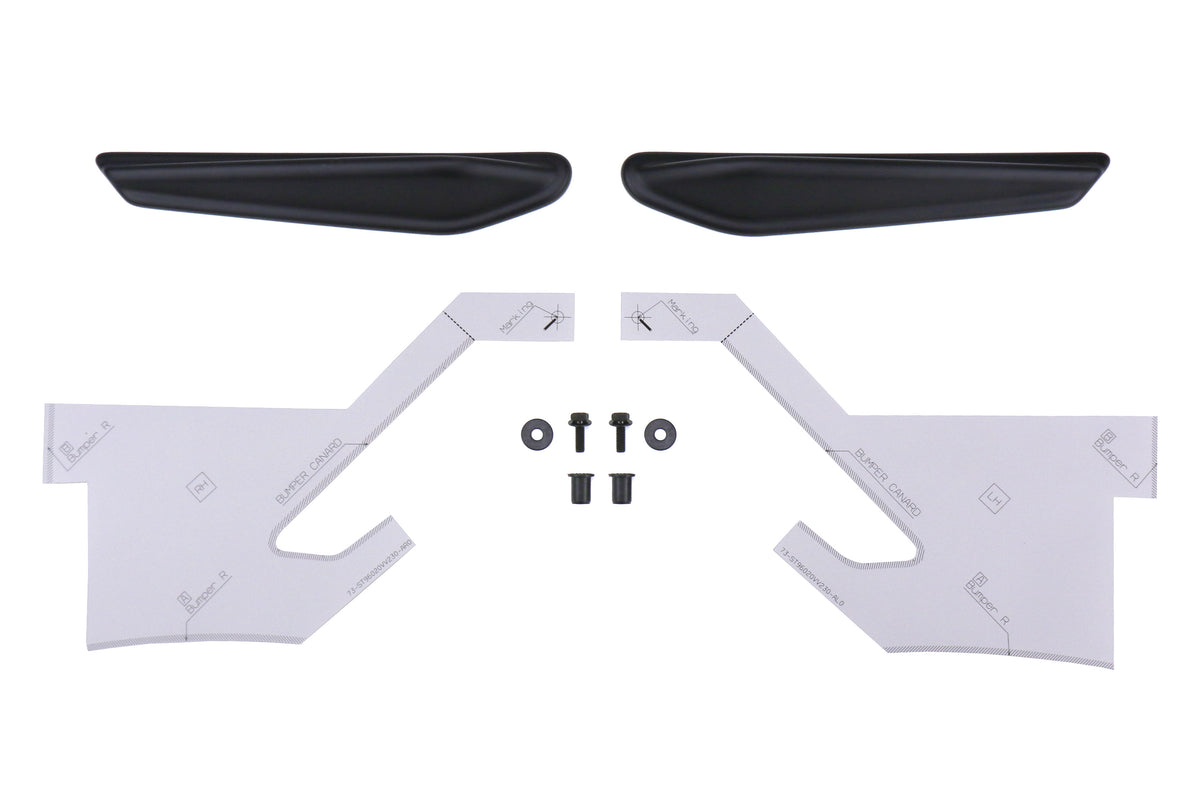 STIST96020VV230 STI JDM Bumper Canard - 2015+ WRX / 2015+ STI,