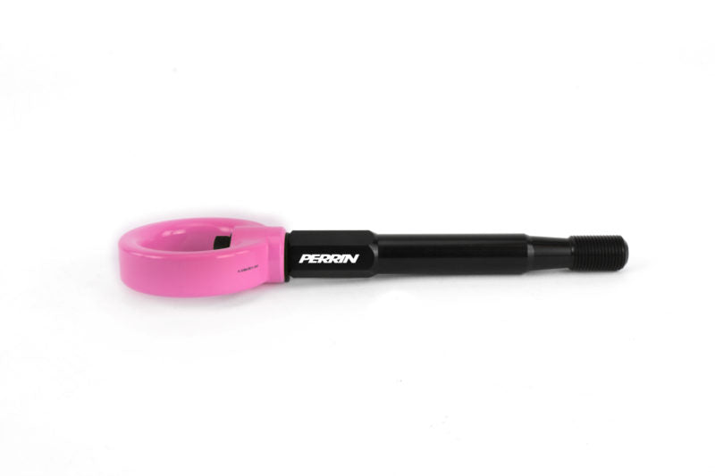 PERPSP-BDY-250HP PERRIN Tow Hook Kit Rear Hyper Pink - 2008-2014 Subaru WRX/STI Hatchback,
