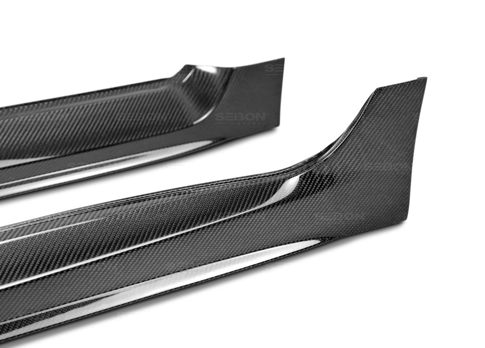 SEISS15SBIMP-OE 15-20 Subaru WRX & STI Seibon Carbon Fiber OEM Style Side Skirts,