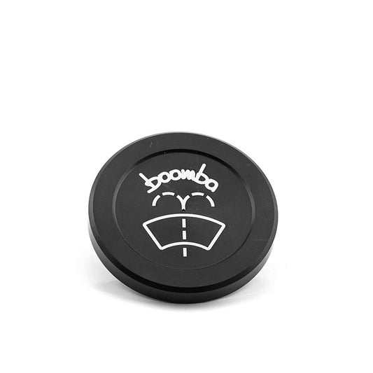 BBA031040110100 Boomba Racing Windshield Washer Cap Black - 2015+ Subaru WRX,
