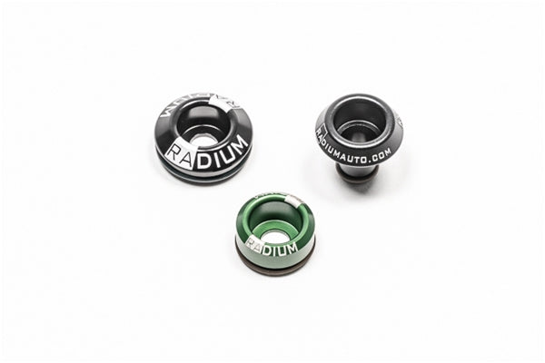 RAD20-0305-04 Radium Engineering Machined Aluminum Injector Seats 26mm -,