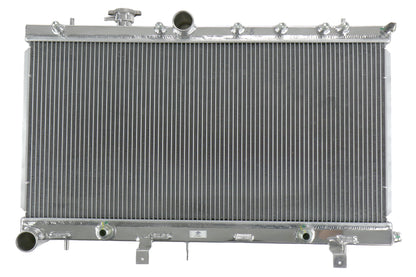 CSF3076O CSF Racing Radiator w/ Built-in Oil Cooler and Sandwich Plate - Subaru WRX/STi Manual 2002-2007,