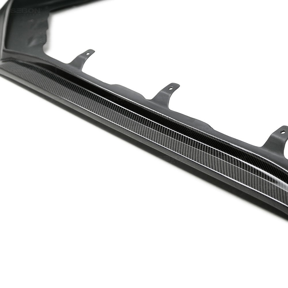 SEIFL18SBIMP-MB3 Seibon MB3-Style Carbon Fiber Front Lip - 2018-2020 WRX / STI,