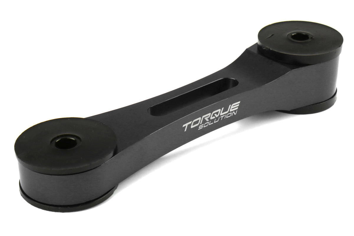 TQSTS-SU-011 Torque Solution Billet Aluminum Pitch Stop Mount - 2015+ WRX / 2015+ STI / 2014+ Forester-Black,