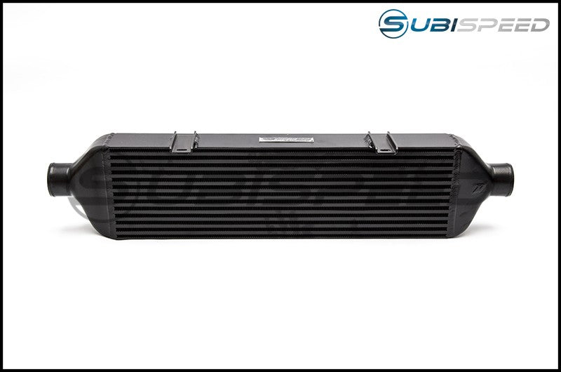 MIMMMINT-WRX-15BK Mishimoto Performance Front Mount Intercooler Kit - 2015+ WRX-Polished Pipe, Black Intercooler,