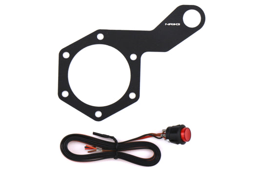 NRGWSS-100BK NRG Steering Wheel Single Switch - Universal,