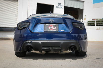 aFe Takeda 2-1/2 IN 304 Stainless Steel Cat-Back Exhaust System w/Black Tip - 2013-2016 Scion FR-S / 2013-2020 Subaru BRZ / 2017-2020 Toyota 86