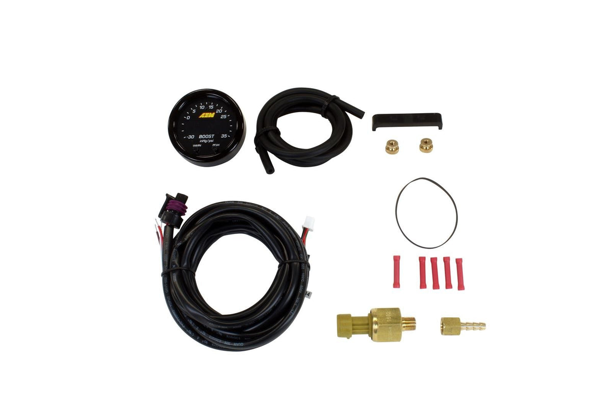 AEI30-0306 AEM X-Series Boost Gauge 52mm - Universal,