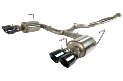 AWE3015-43102 AWE Touring Edition Exhaust Diamond Black Quad Tips (102mm) - 2015+ WRX,