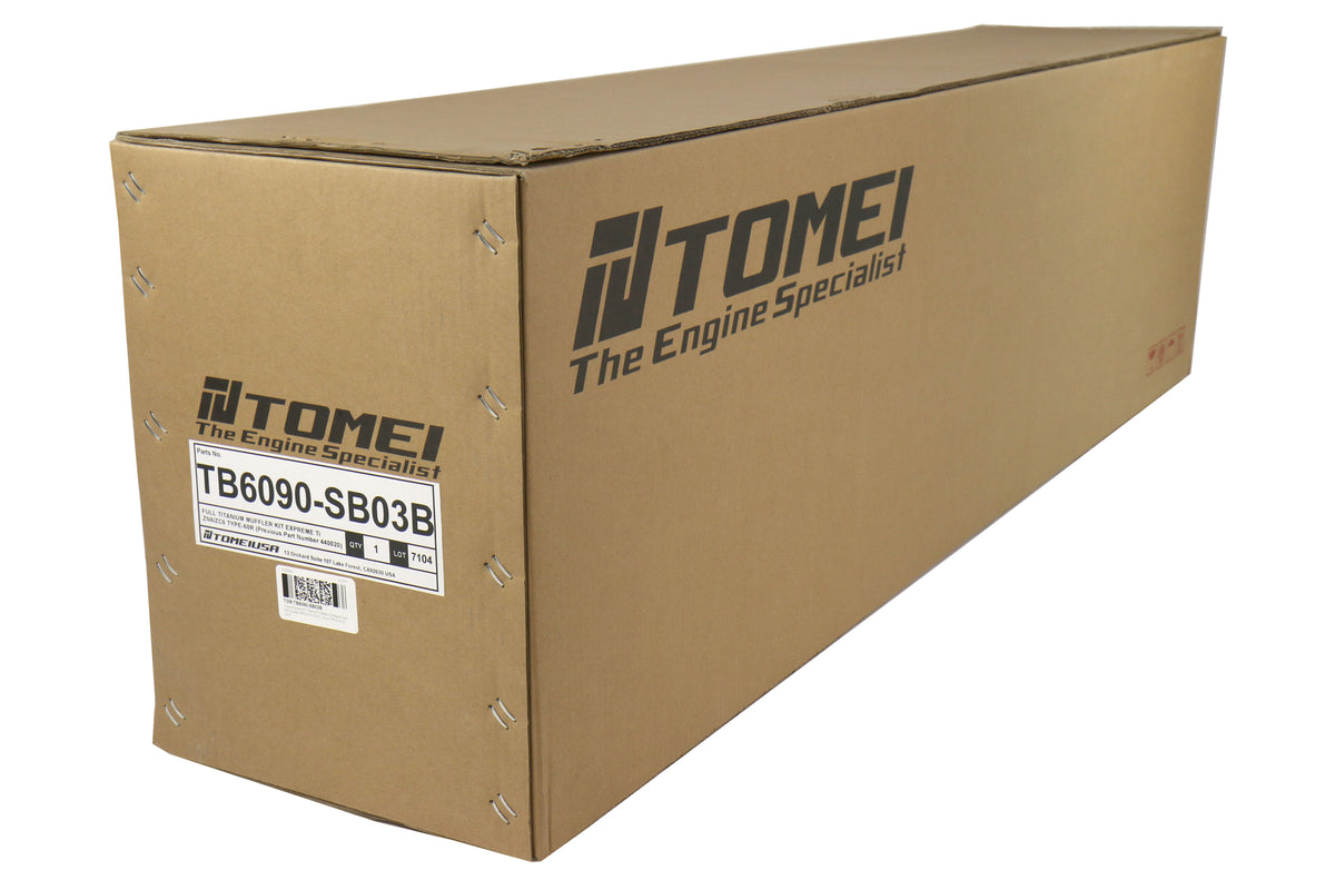 TOMTB6090-SB03B Tomei Expreme Ti Titanium Catback Exhaust Type 60RTomei Expreme Ti Titanium Catback Exhaust Type 60R,