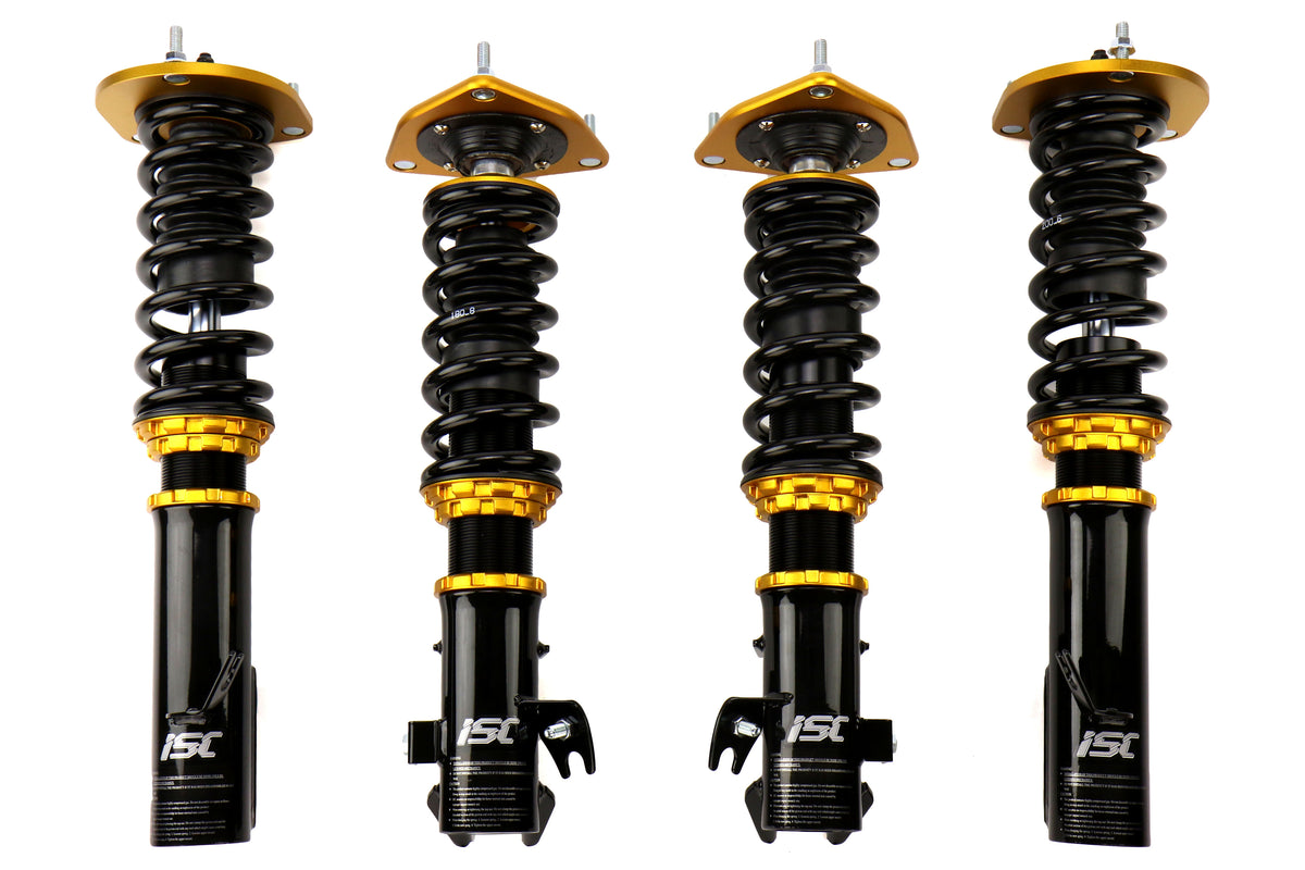 ISCS002B-S ISC Suspension Basic Street Sport Coilovers - 2002-2007 Subaru WRX / 2004 STI,