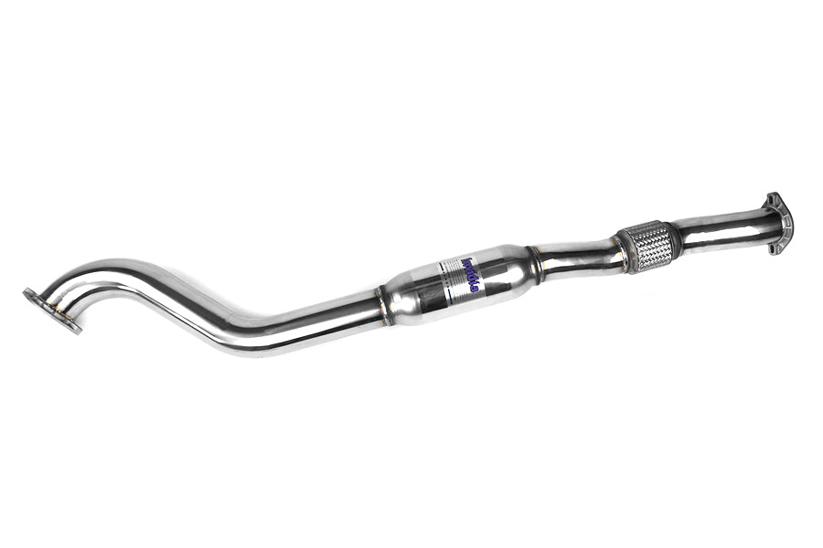 INVHS11STIGTT Invidia Dual N1 Resonated Exit Exhaust (Polished or Titanium Tip) - 2014+ Forester XT-Titanium Tips,