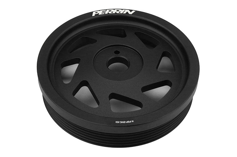 PERRIN Lightweight Crank Pulley for FA/FB Engines with Small Hub - Subaru Models (inc. 2017-2021 Crosstrek / 2019-2021 Forester)