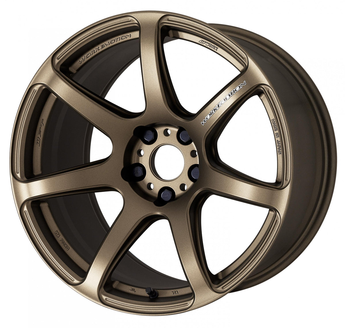 WORWT7R199538YAHG WORK Wheels Emotion T7R 19x9.5 +38 5x114.3 Matte Bronze - 2015+ WRX / STI,
