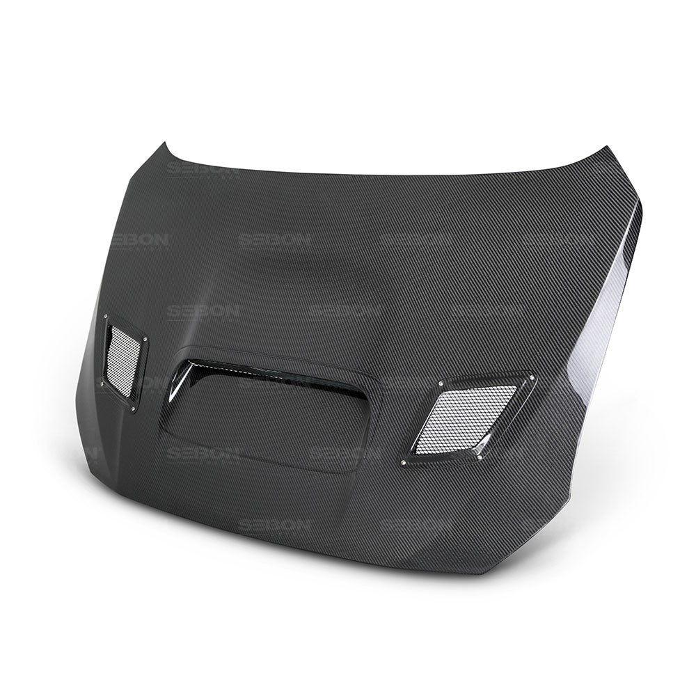 SEIHD15SBIMP-CS Seibon Carbon Fiber CS Style Hood - 2015+ WRX / 2015+ STI,