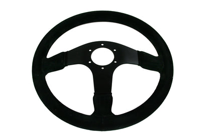 SPR015R375PSN Sparco 375 Black Suede Steering Wheel - Universal,