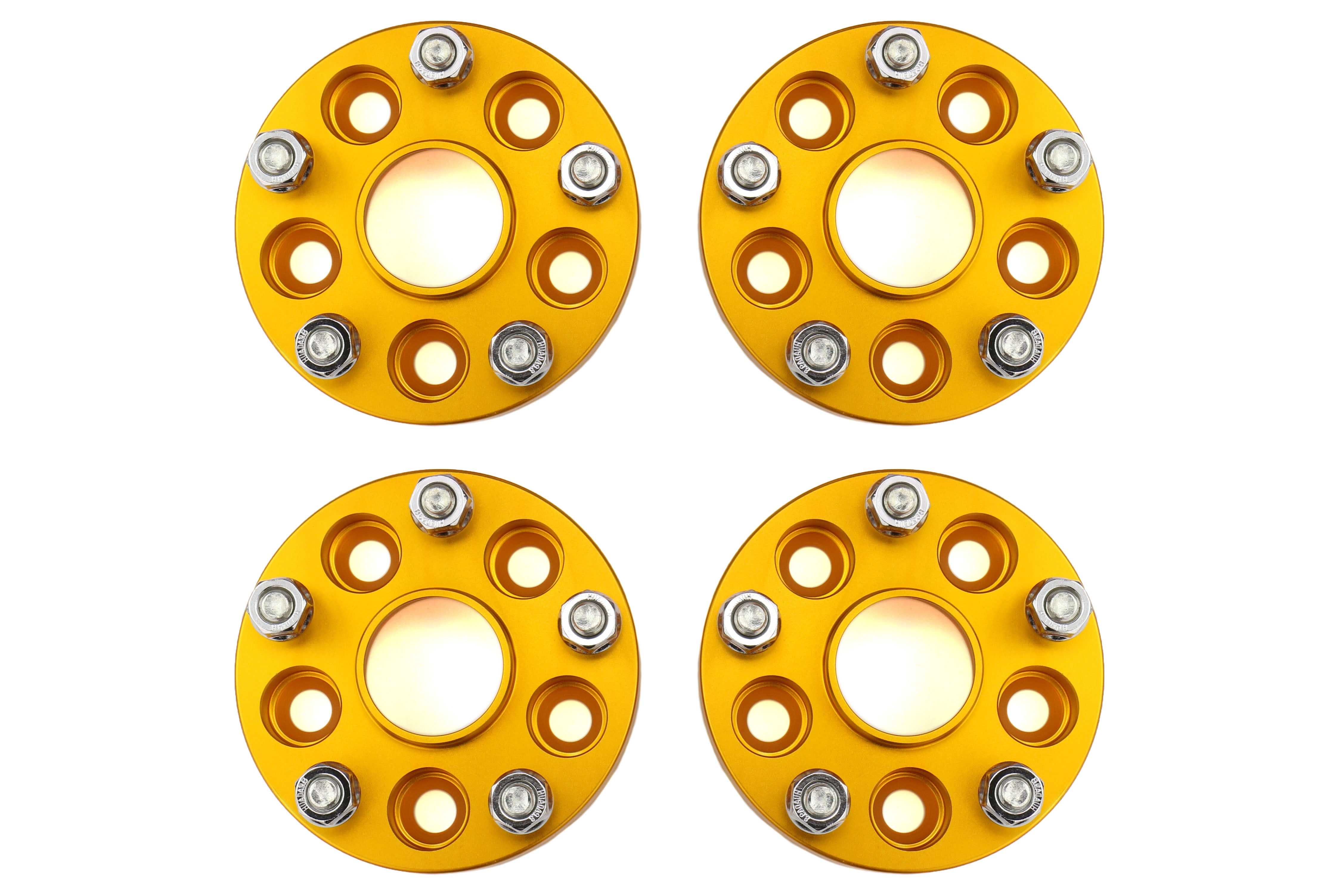 Isc Gold ISC 5x100 to 5x114 Wheel Adapter (15mm and 25mm) - 2013+ BRZ-25mm Gold ...