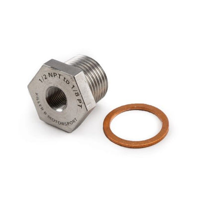 KILNPTPT Killer B Motorsport 1/2NPT to 1/8PT Adapter -,