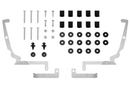 RALMF26-UR-BLK/OR Rally Armor Mud Flaps - 2013+ Crosstrek-Black Mud Flap with Orange Logo,