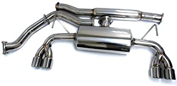 AGEAP-GRBS-170S Agency Power 3" Catback Exhaust System - 2015+ WRX / 2015+ STI-Stainless Steel Tips,