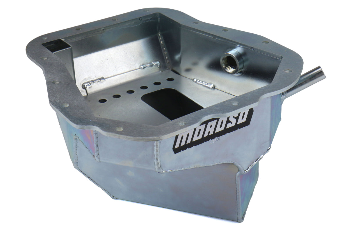 MSO20966 Moroso Steel Oil Pan w/ Pickup - Subaru Models Inc. 2002-2014 WRX / 2004-2014 STI,