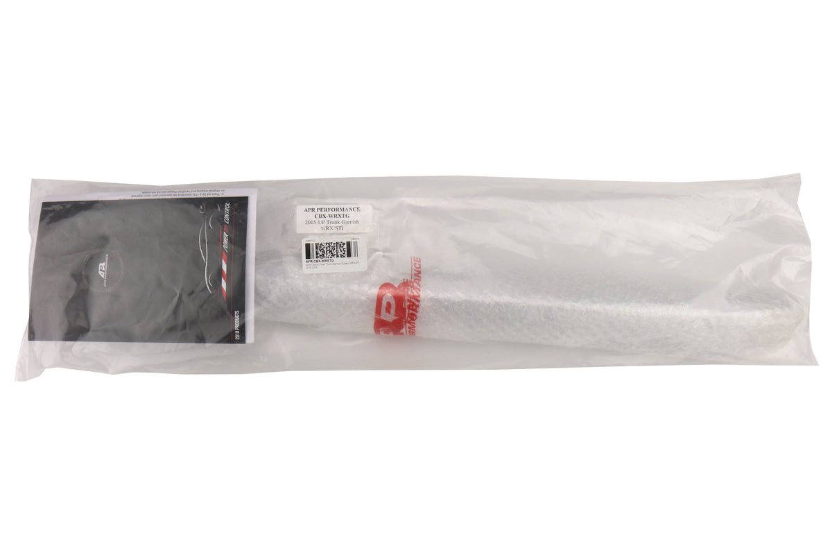 APPCBX-WRXTG APR Carbon Fiber Trunk Garnish - 2015+ WRX / STI,