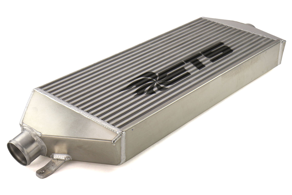 ETS200-20-IC-007 ETS Front Mount Intercooler Silver Core Black Stencil - 2008-2014 Subaru STI,