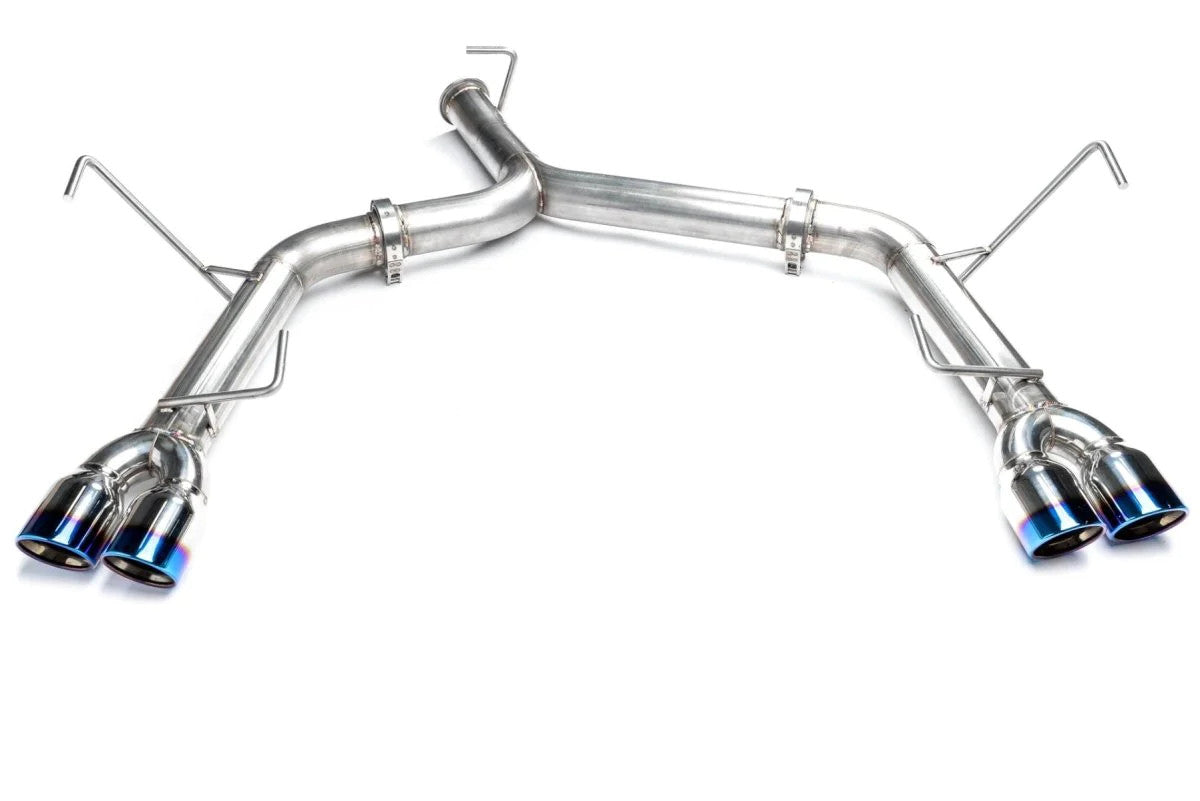 SKU: 200-30-EXH-010,,ETS Extreme Catback Exhaust Resonated Burnt Tips,