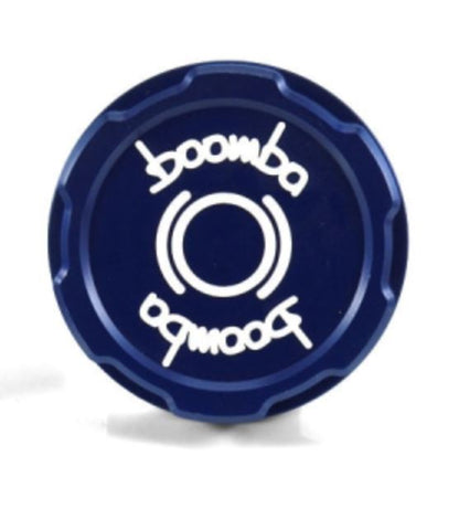 BBA031010110300 Boomba Racing Brake Reservoir Cover Cap Blue - 2015+ Subaru WRX,