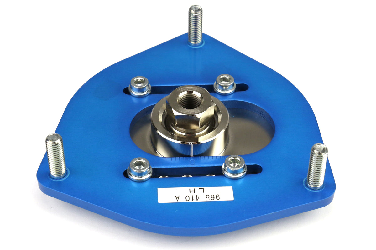 CUS965 410 A Cusco Front Adjustable Pillow Ball Upper Mount Camber Plates - 2013+ FR-S / BRZ / 86,