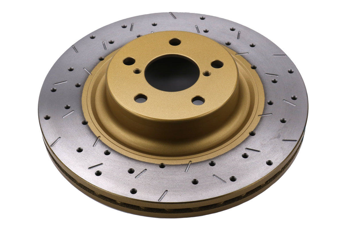 DBB4650XS-GRP DBA Front / Rear Slotted and Drilled T3 Rotors : Front Rotors (DBA4650XS),