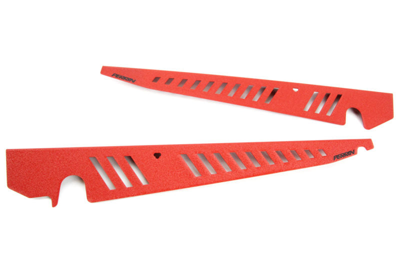 PERPSP-ENG-549RD PERRIN Performance Fender Shroud Red Subaru STI WRX,