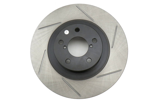 STT126.47018SL Stoptech Slotted Front Left - Subaru Models (inc. 2002-2008 WRX),