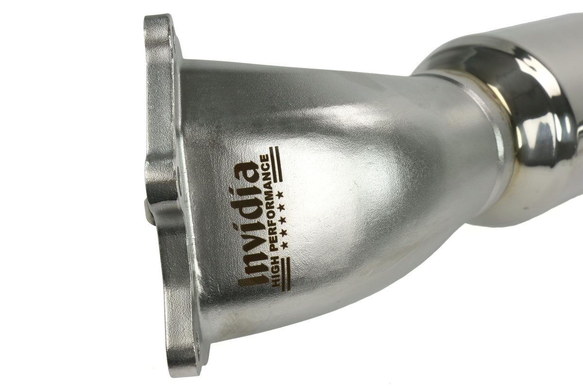INVHS08SW1DPC Invidia Downpipe Catted Divorced Wastegate - 2008-2021 Subaru STI,