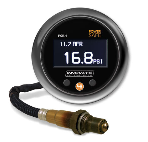 INN38920 Innovate Motorsports PSB-1 Solenoid Boost Controller w/ Wideband Gauge Kit,