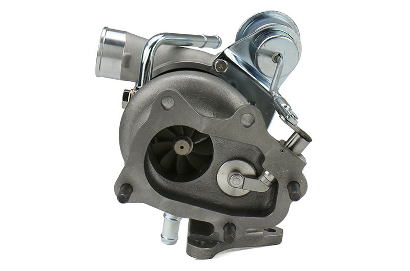 FPT2025050 Forced Performance FP BLUE Turbocharger 58mm 8cm IWG w/ Oil Feed Line - 2002-2007 Subaru WRX / 2004+ Subaru STI,