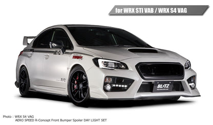 BLZ60175 Blitz Aero Speed R Concept Side Skirts  - 2015+ WRX / 2015+ STI,