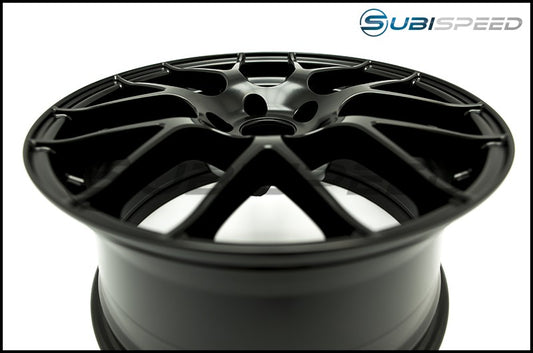 ENK467-885-6535BK Enkei Raijin Black Wheels 18x8.5 +35mm - 2015+ WRX / 2015+ STI-simple,