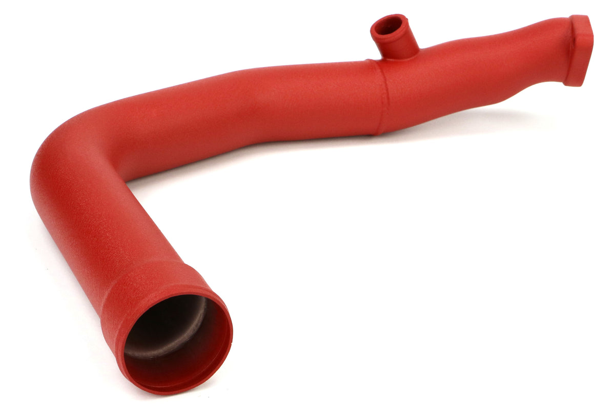MIMMMTMIC-WRX-15RBK Mishimoto Performance Top Mount Intercooler and Charge Pipe Kit - 2015+ WRX-Red Pipe, Black Intercooler,