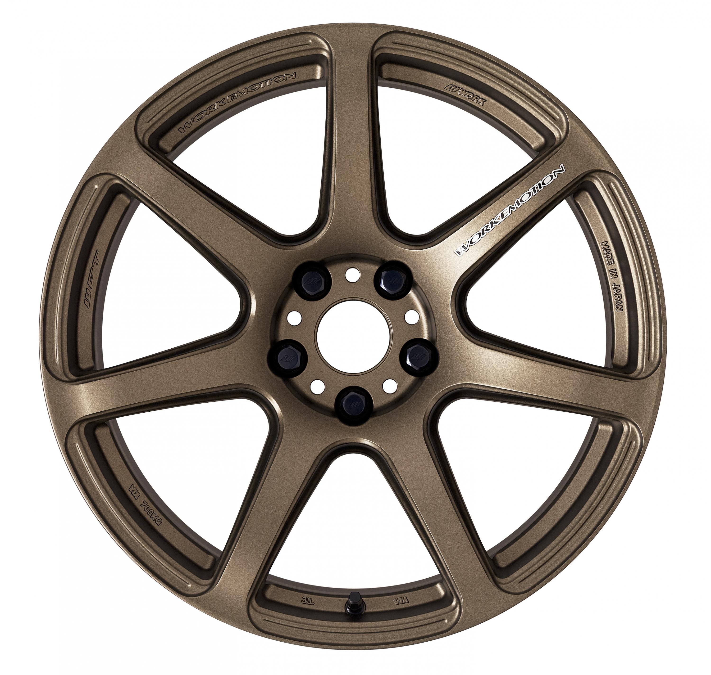 Work Emotion T7R 18x9.5 +38mm Matte Bronze - 2015+ WRX / 2015+ STI ...